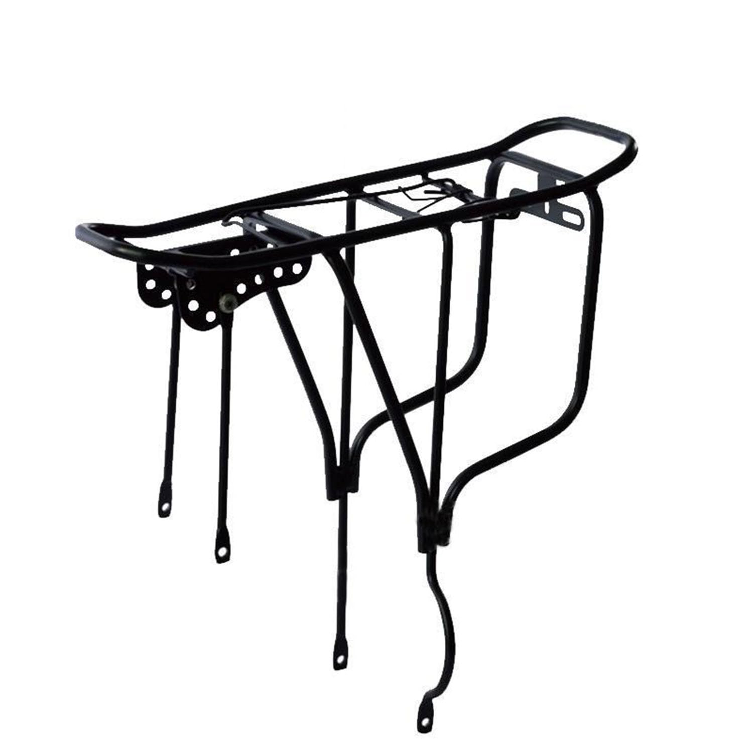 YAZVNTO Bicycle Rear Cargo Rack for Specialized Allez 2018–2026 Iron Adjustable Rear Luggage Carrier Pannier Bag Holder Commuter Cycling Rack Accessories,A size