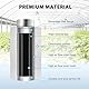 100 mm/4 inch Kohlefilter für Grow Tent, 4 Zoll Aktivkohlefilter 100mm, Aktivkohlefilter mit Premium Virgin Charcoal für Grow Tent Fan, Grow Zelte, Luftfiltration, Hydrokultur