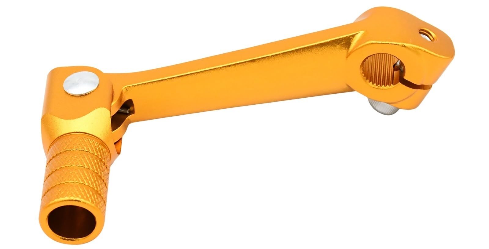 Lpuytrb Yellow Gear Shifter Pedal Motorcycle Folding Aluminum Gear Shift Lever Atv Dint Bike Parts For T2 T4 T4l 110Cc 125Cc 150Cc 200Cc 250Cc