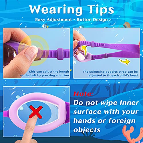 COOLOO, occhialini da nuoto per bambini