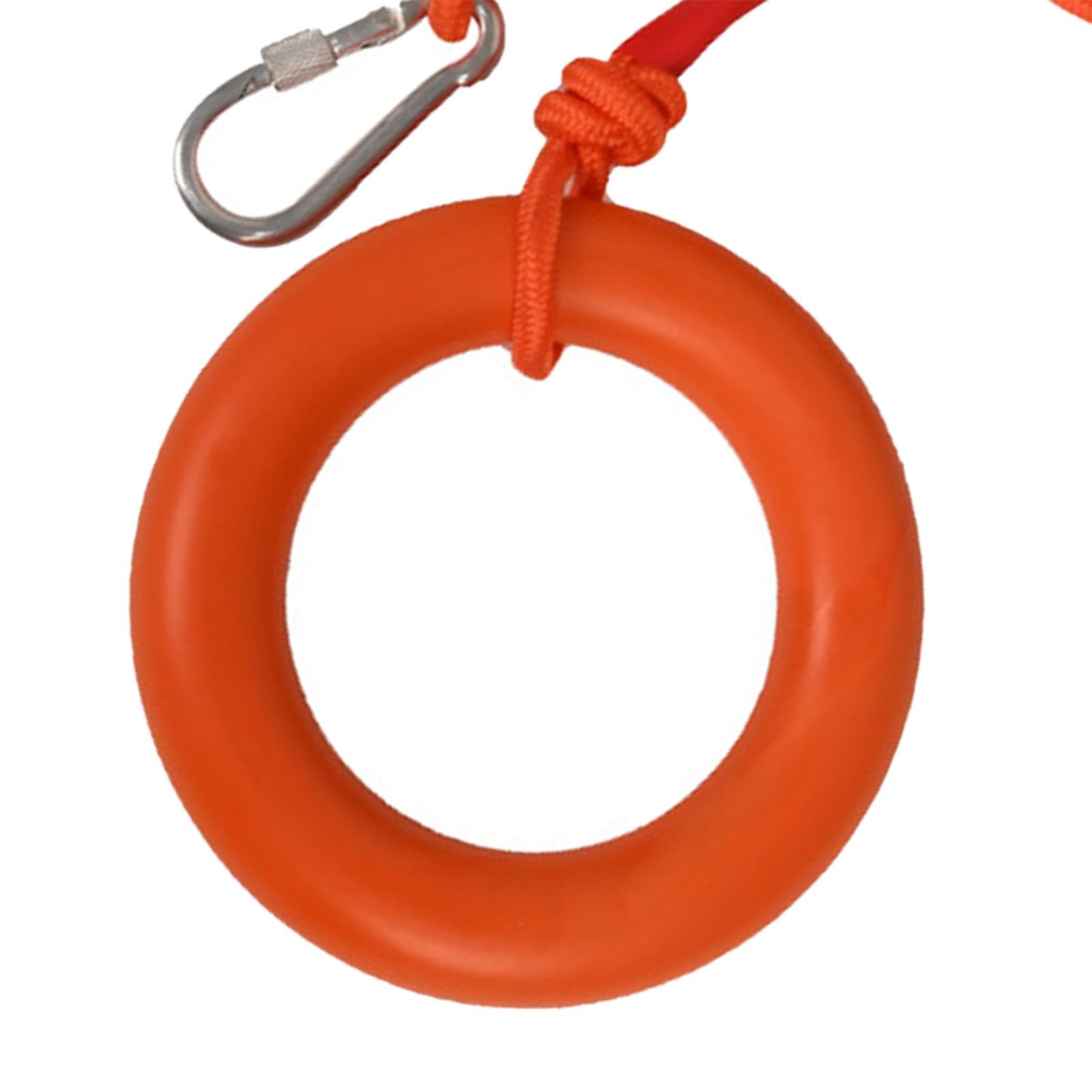 RajoNN Lebensrettendes Seil, reflektierende Wurfseilausrüstung, Outdoor-Wurf-Schwimmseil, schwimmende Wurfleine für Wassersport, Kanufahren, Tauchen