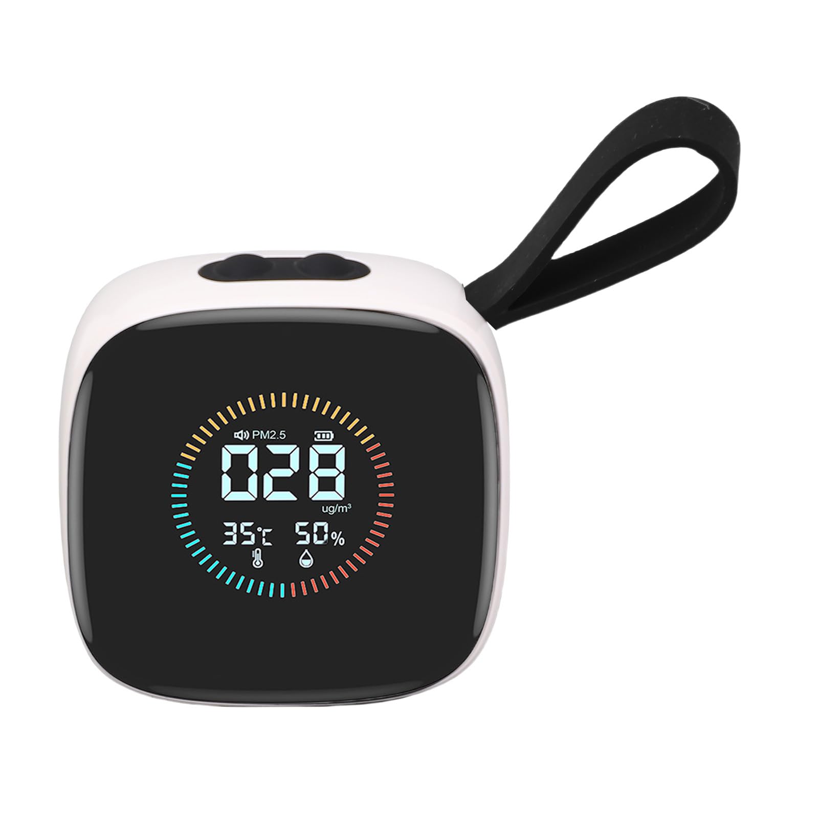 Probador de Calidad del Aire Pantalla LCD PM2.5 Temperatura Humedad Medidor de Calidad del Aire Oficina del Hotel en casa