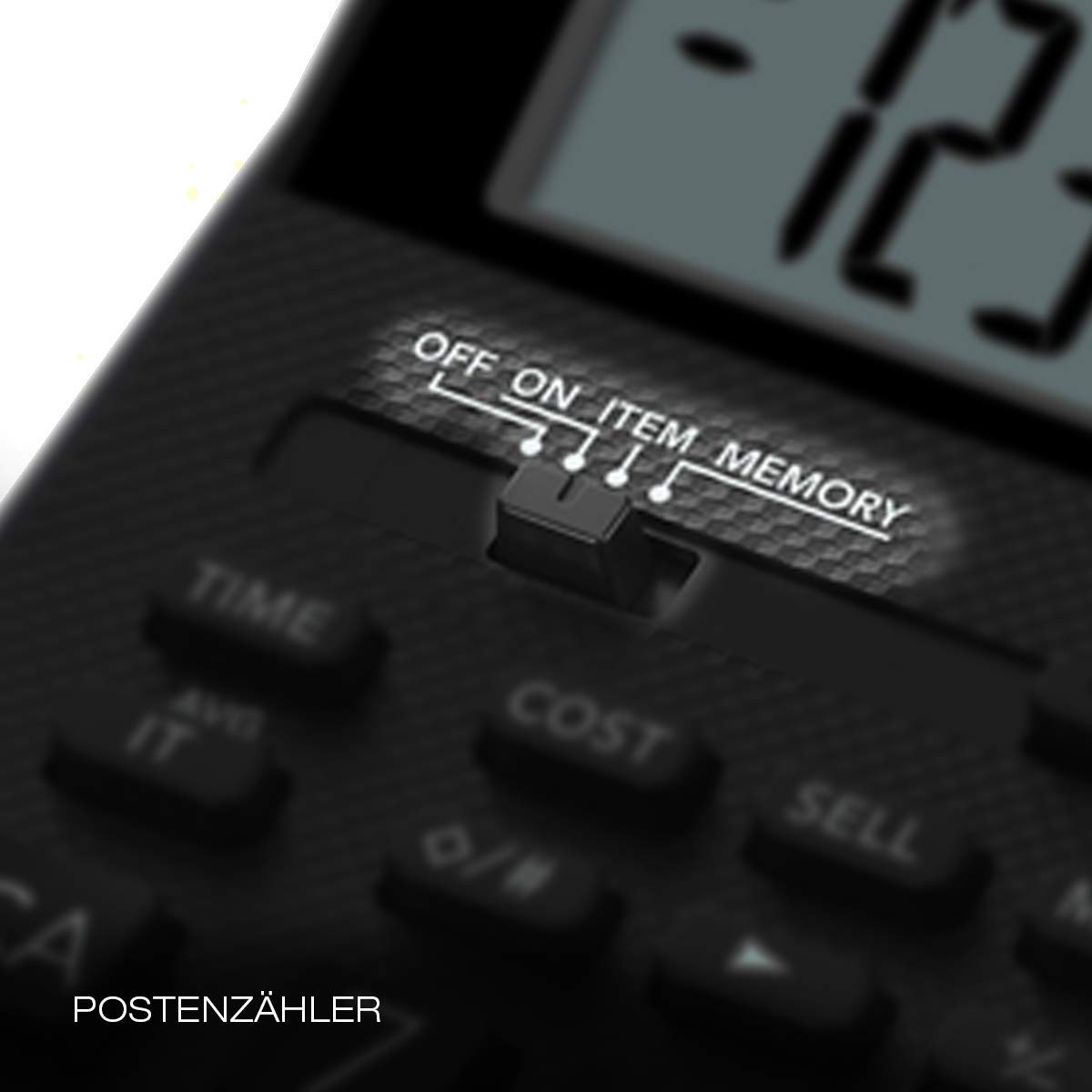 Casio HR-200RCE Telmachine 12-Cijferig Zwart - Office Centre