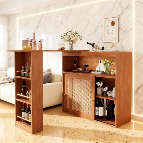 Ausziehbarer Bartisch, Stehtisch, Bistrotisch, Hochtisch,...