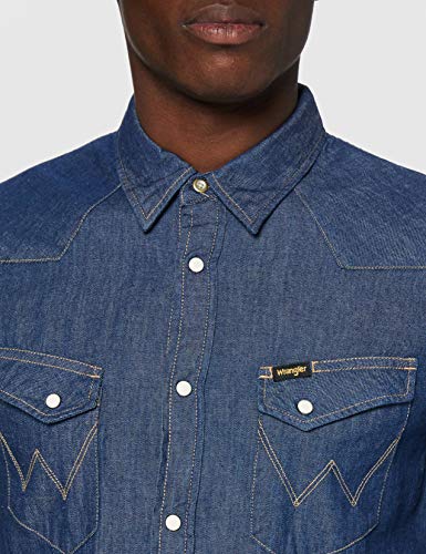 WRANGLER - Hemd Herren - Slim Fit - Western Shirt - Darkstone – Ansicht 3