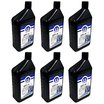 Mopar 68218057AB ATF+4 Automatic Transmission Fluid 6 Pack