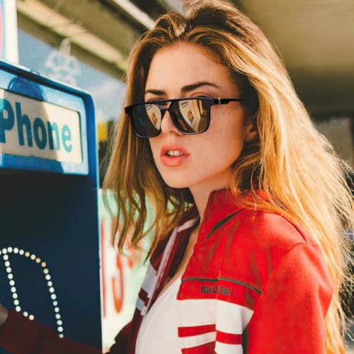 STGATN Polarized Aviator Sunglasses for Women Trendy Rectangle Womens Shades Sun Glasses ST50102