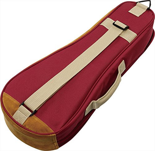 Ibanez IUBS541-WR Housse POWERPAD pour ukulélé de soprano, Rouge vin - Les Beatles, Paul McCartney, John Lennon, RIngo Starr, George Harrison Ibanez IUBS541-WR Housse POWERPAD pour ukulélé de soprano, Rouge vin – Image 3