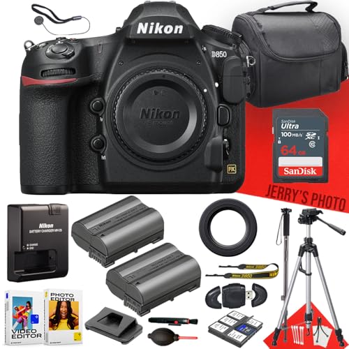 Nikon D850 cámara DSLR (solo cuerpo) con accesorios miniatura 1