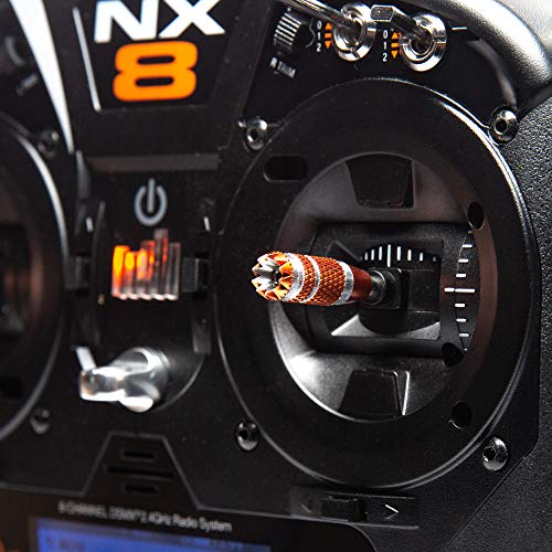 Spektrum Nx8 8-Channel Dsmx Transmitter Only, Spmr8200, Black #TOP6