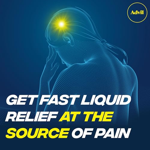 Image of Advil Liqui-Gels, Ibuprofen 200mg, Pain Relief, 80 Capsules | Relieves Headaches, Back Pain and Menstrual Pain, Reduces Fever, Fast Absorbing Liqui-Gels, 80 Count