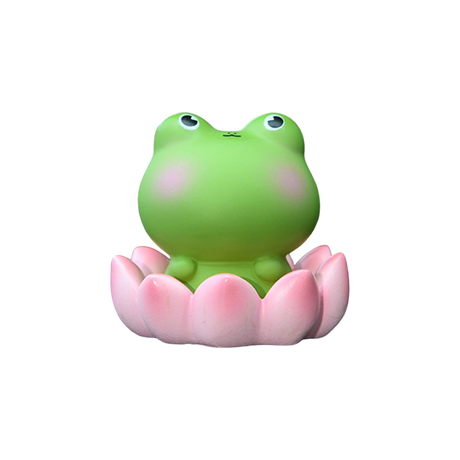 Hsioluted Resin Flower Pots Plant Container Planter Figurines Ornament Accessories for Bookshelf Car Interior and Desktops