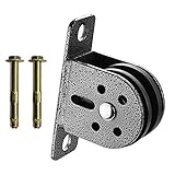 Single Pulley Block, Heavy Duty Mute Lifting Pulley Wall Mount Fixed Bearing Pulley for Gym Exercise...