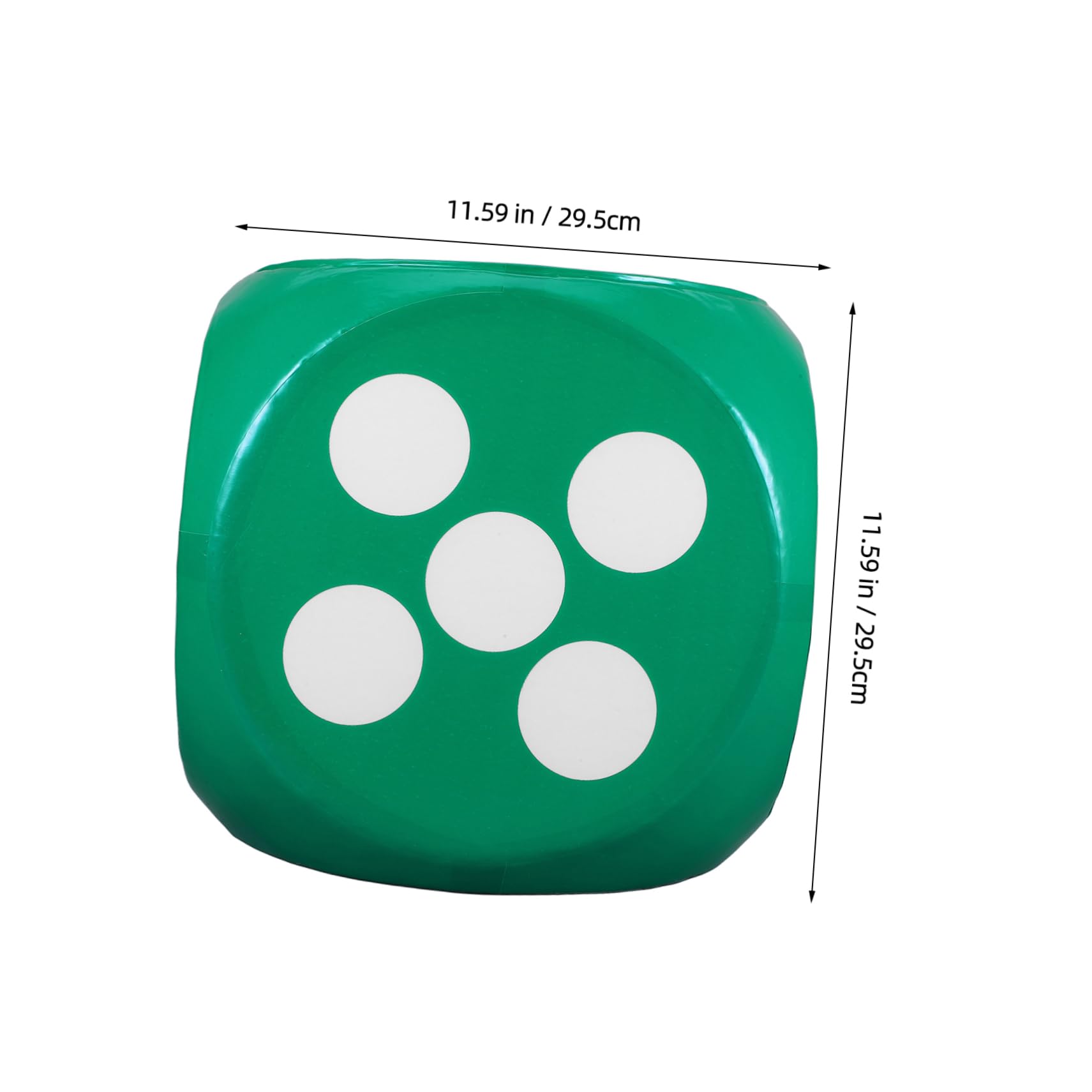 Dados de Espuma Gigante Suave de 12 Pulgadas para Juegos de Fiesta y Actividades al Aire Libre Bordes Redondeados y Material Liviano Seguro para Niños