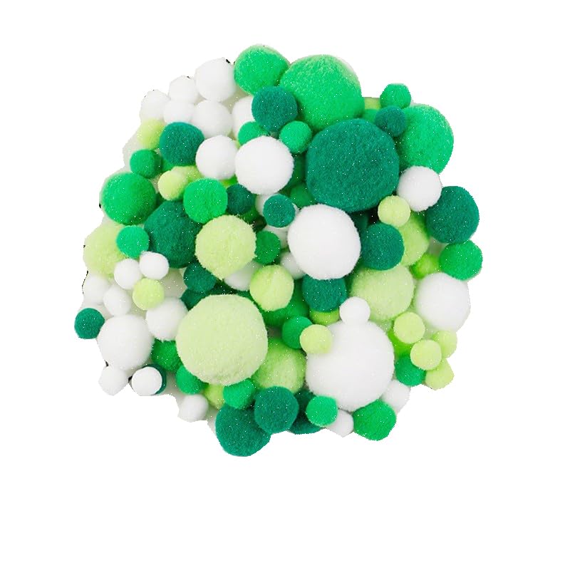 Yeesabella Green Colours Pom Value Pack of 260