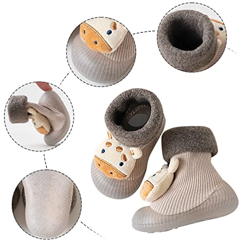 Betadog Toddler Non Slip Socks Autumn and Winter Floor Slippers Toddle Baby Sock Shoes Breathable Shoes Winter Floor Socks3