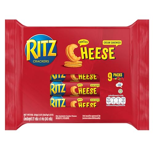 Ritz Cheese Cream Sandwich Biscuits Multipack 243g