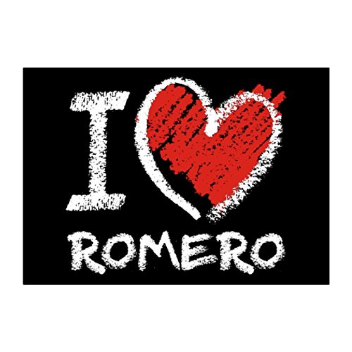 Idakoos i love Romero chalk style - Cognomi
