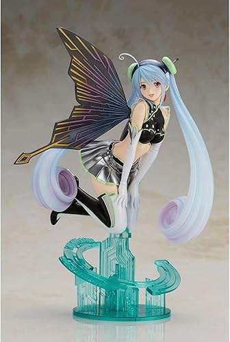 Miniatura 2 de Cyber Fairy - Figura de anime Ai-On-Line figura de Ecchi 16 linda chica tetona con alas de mariposa estatua de personaje de anime Loli Waifu