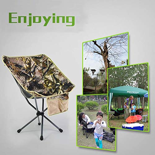 Chaise de camping pliante portative pour ne plus s'asseoir au sol