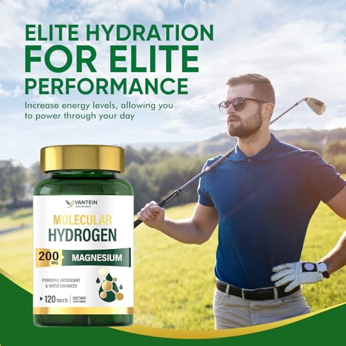 Hydrogen Water Tablets with Magnesium (120 Tablets) - Supports Brain Health, Boosts Energy & Metabolism, Antioxidant Rich, Molecular Hydrogen (H2) Supplement for Cellular Health - Image 4