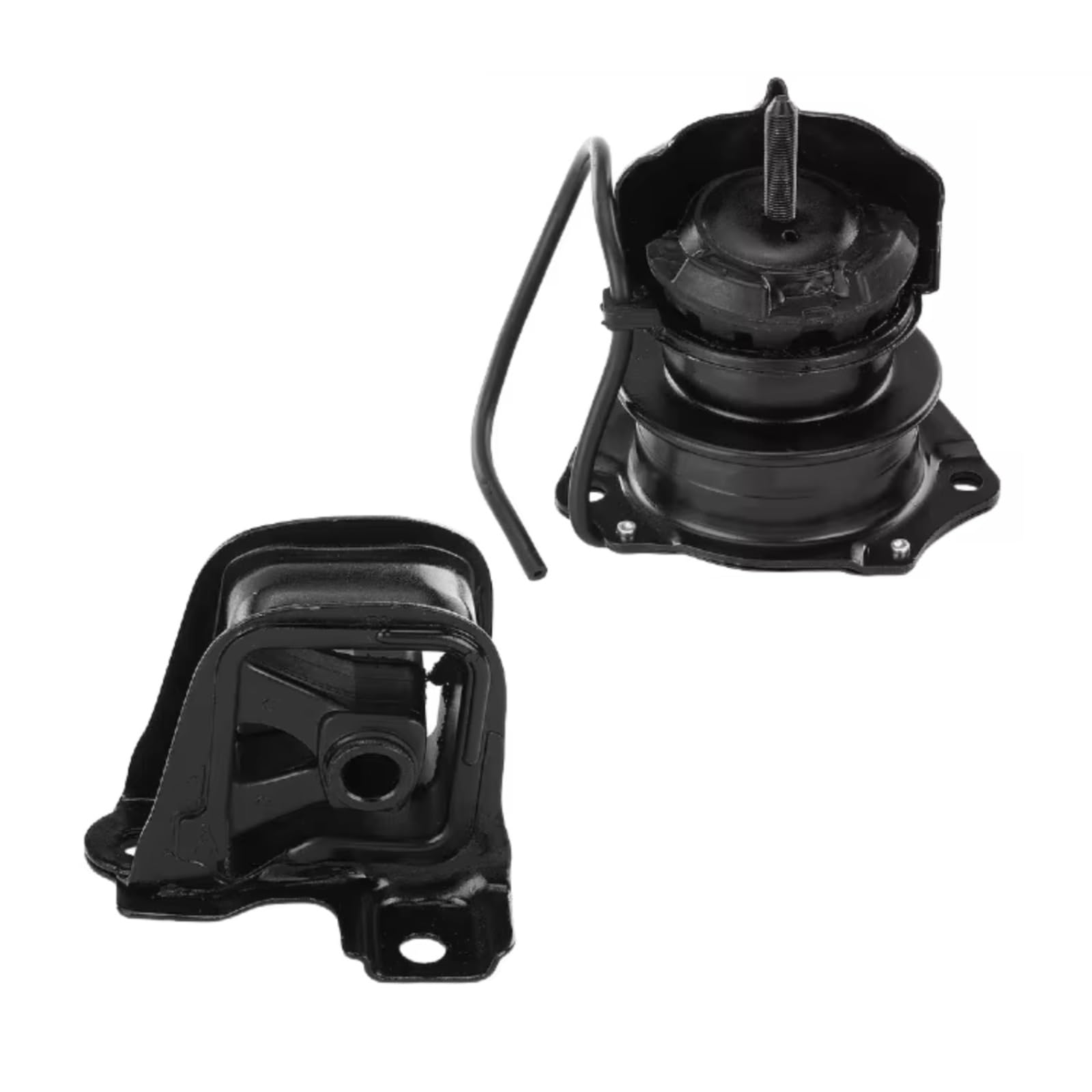 Dpqywte One Color Automotive Engine Components Compatible With Accord L4 2.3L 1998 1999 2000 2001 2002 2Pcs Automatic Trans Front Rear Motor Mount Bracket Support Anti Shake