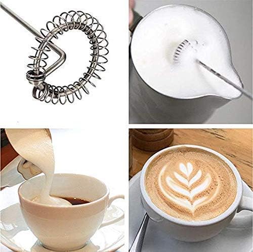 Image of Swifther Handheld Coffee Frother Electric Milk Frother for Lattes Shakes Mini Foamer for Cappuccino, Frappe, Matcha, Egg Beater Hand Blender (Pack of 1 Multicolor)