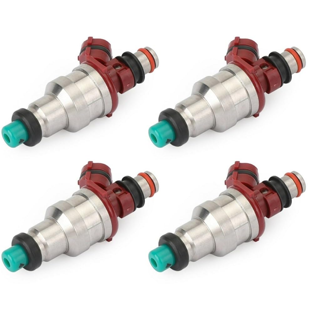 Boquilla inyector Combustible para Toyota para 4Runner T100 22RE 2.4L 23250-35040 89-95 4 Uds Inyectores Combustible para Coche Accesorios para Automóviles Coche Inyector