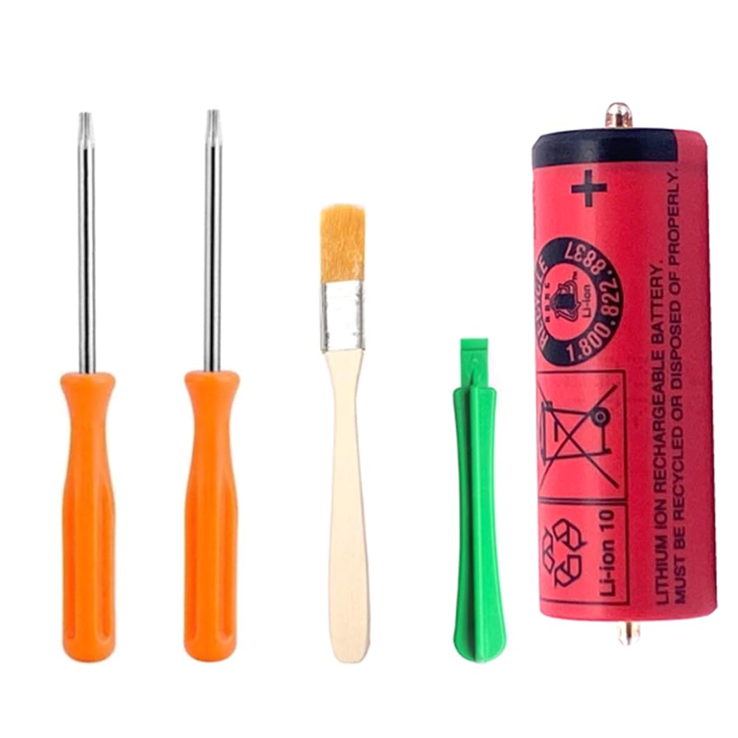 Braun Shavers 3.7V 1300mAh Battery for Series 7, 8, 9, and Pulsonic, Comes with Disassembly Tool