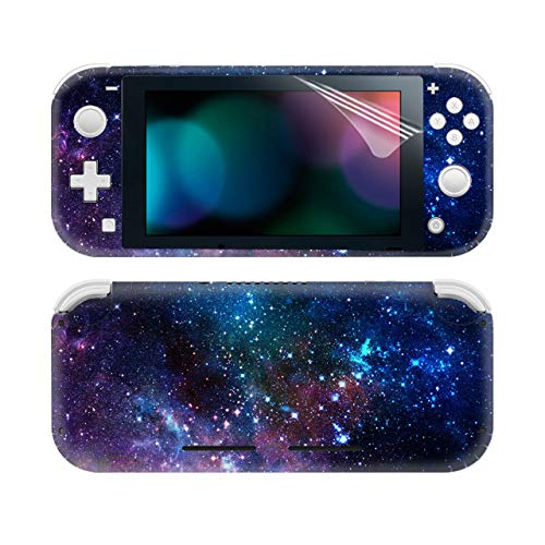 Sololife Full Set Faceplate Skin Decal Stickers for Nintendo Switch Lite with 2Pcs Screen Protector (Starry#1)