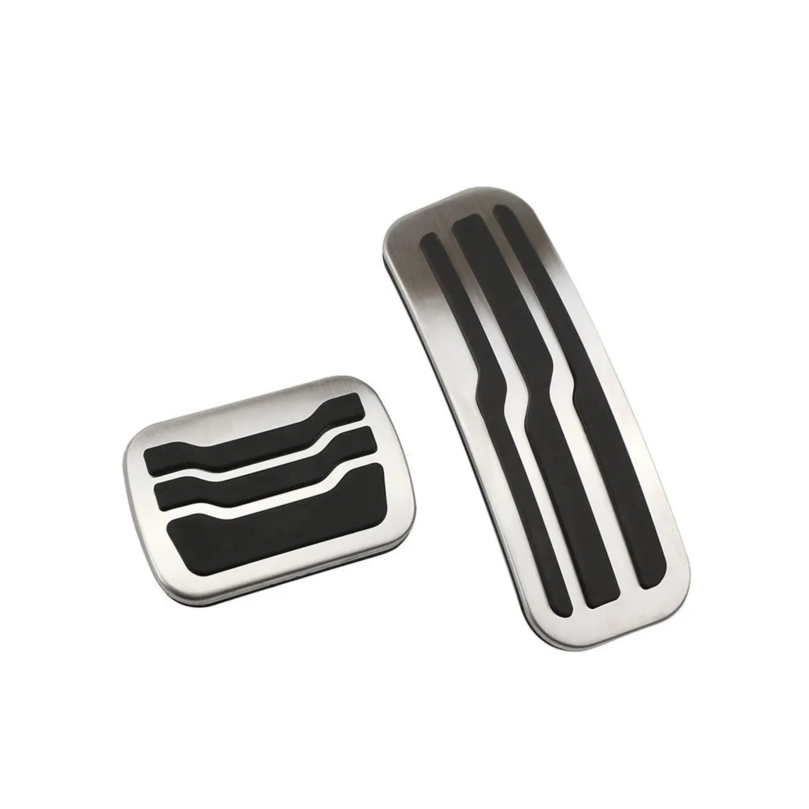 SHGUOMSC Stainless Steel Accelerator Brake Pedal Cover For Explorer 2011-2019 AT 2pcs