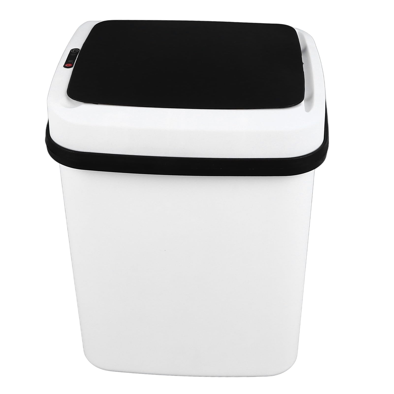Jeanoko Bote de Basura Automático, Bote de Basura Inteligente, Gran Capacidad, Luz LED, Sensor de Movimiento Automático, Bote de Basura con Botón para Uso Doméstico