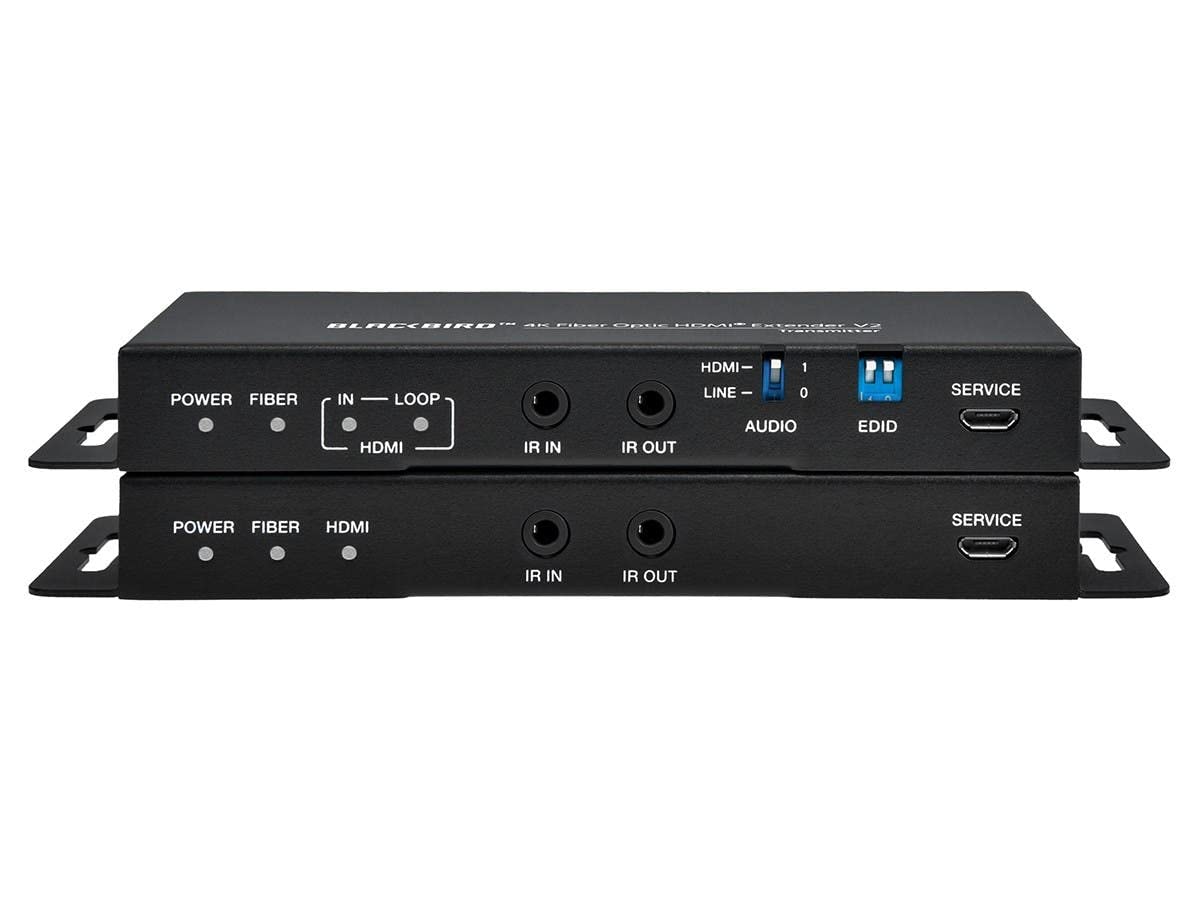 Amazon | Monoprice Blackbird 4 K光ファイバーHDMIエクステンダー