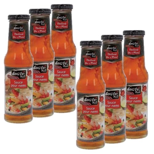 Lote de 6 salsas para nems – frasco de 250 ml