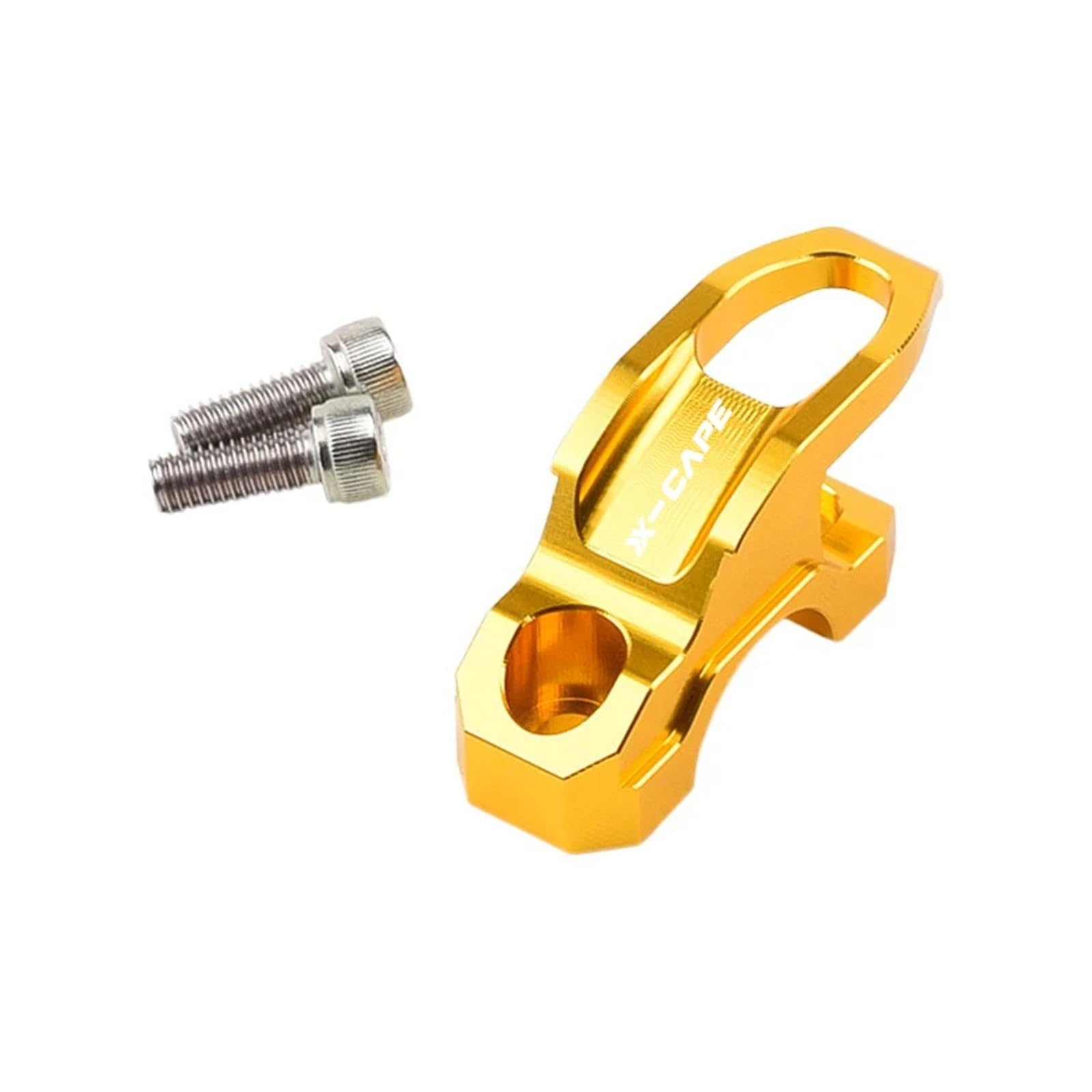 AUytcin Bike Hook Storage Hook for Moto Morini X-Cape 650 1200 XCAPE 650 1200 Motorcycle Modification Accessories Handlebar Helmet Duffel Bag Storage Hooks(Yellow)