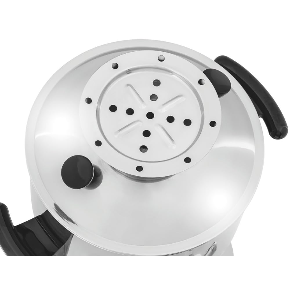 MBH - Samovar Profesional 3L para Hostelería. Hervidor de Agua Industrial con Tetera de Acero Inoxidable