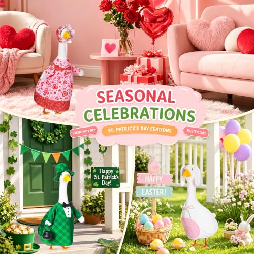10 Set Porch Goose Outfits for 23 Inch Lawn Goose Holiday Costumes - image 3