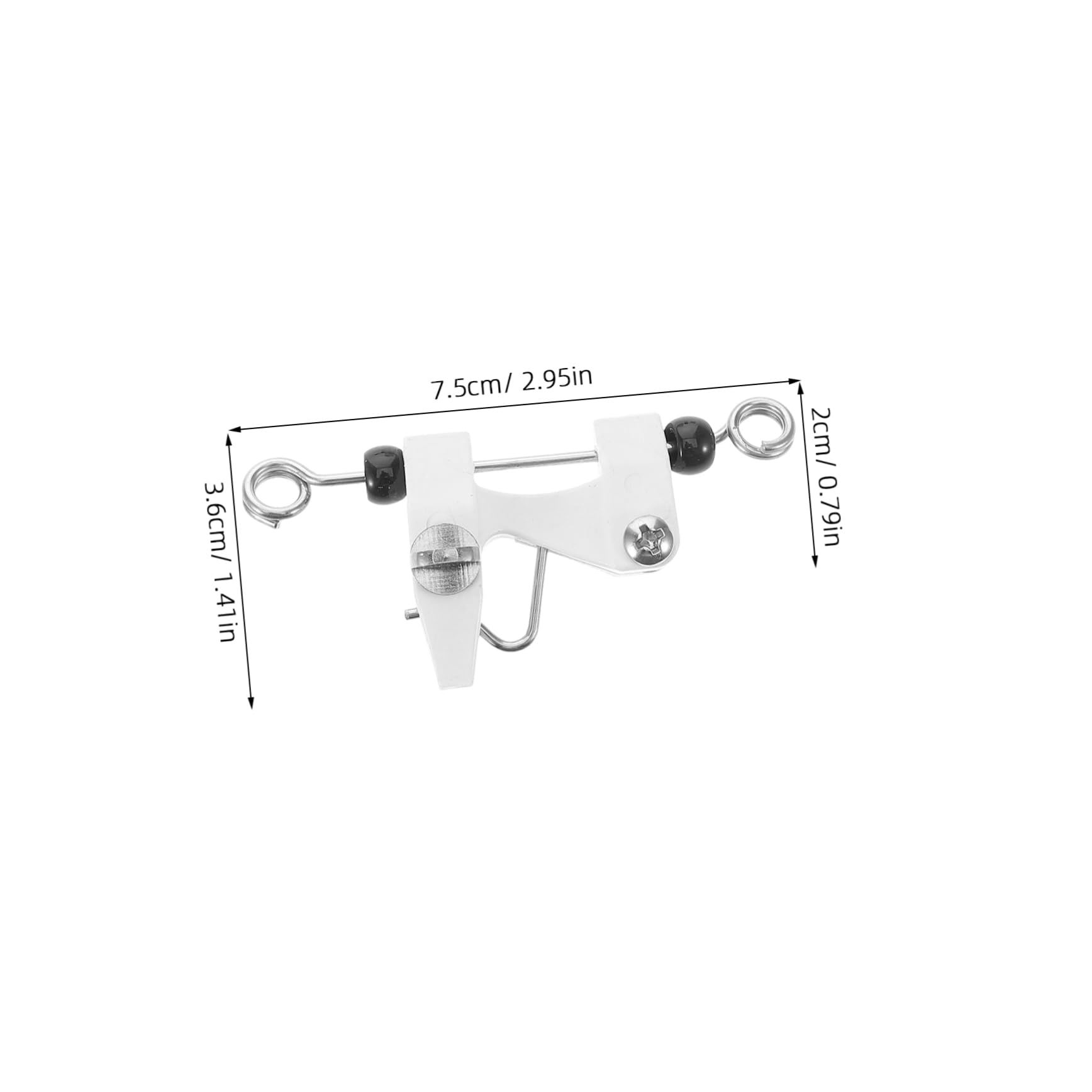 BRIGHTFUFU Fishing Line Splitter 2pcs Downrigger Release Clip Fishing Accessories Secure Fishing Line Divider