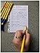 Left-handed Swanneck Pens Pack of Five Yellow /Black Ink