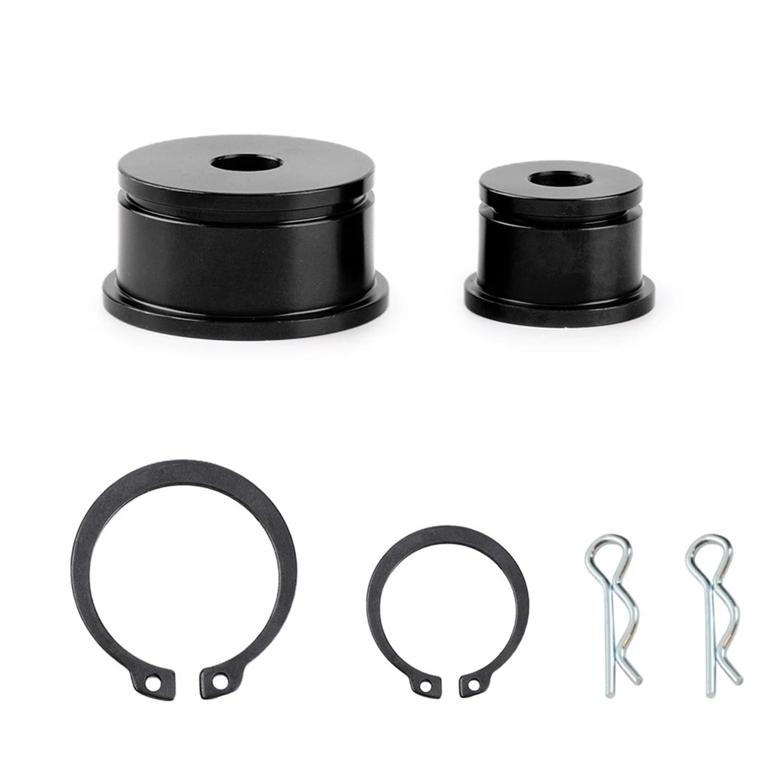 DGHBNP Bushings Fit for Civic 2002-2005 Si Acura Rsx Type S 2002-2006 Car Accessories Shifter Cable Bushings Kit Bushing Kit(Black)