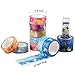 Kyoto Series Masking Washi Tape Collection for Arts and DIY Crafts, Scrapbooking, Bullet Journal, Planner, Gift Wrapping (Set of 12 Rolls)