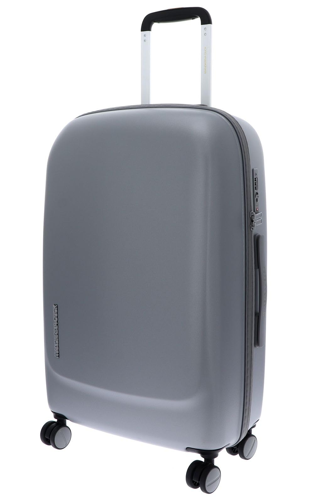Mandarina Duck D-Drop 2.0 Suitcase Medium, Silver, One Size, D-Drop 2.0