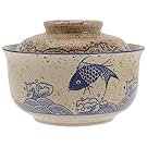 Garneck Japanese Ramen Bowl Household Tableware ceramic pasta bowl Ceramic Noodle Bowl Food Bowl Ceramic Ramen Bowl japanese soup bowl pho soup bowls ceramics breakfast student salad