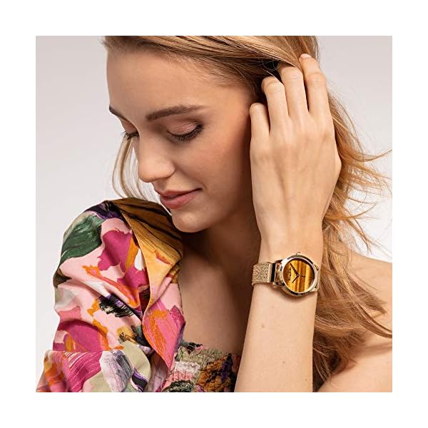 THOMAS SABO Damen Analog Quarz Uhr mit Edelstahl Armband WA0364-264-205-33 mm – Bild 3