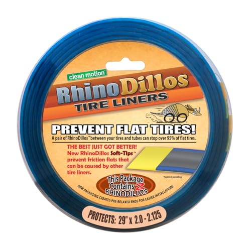 Rhinodillos TAN Bicycle Tire Liners 29 x 2.0-2.125 Flat Prevention