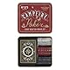 Gentlemen’s Hardware GEN173 Camping Travel Poker Set, Schwarz, 1 Stück