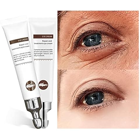 Magic Eye Cream-28 Seconds to Remove Eye Bags, Anti Wrinkle Eye Cream Women, Firming Eye Cream Anti Aging-2pcs Cover