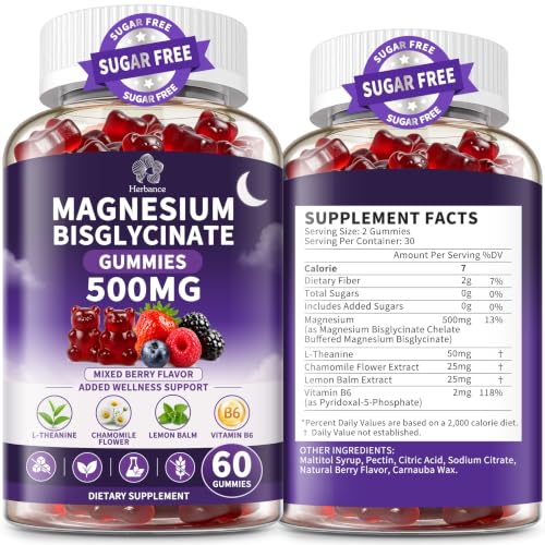 Herbance Magnesium Bisglycinate Gummies