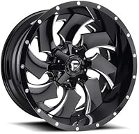 Fuel Off-Road Cleaver Gloss Black w/Milled Accent Wheels 22 In 22x10 -18 D57422009847