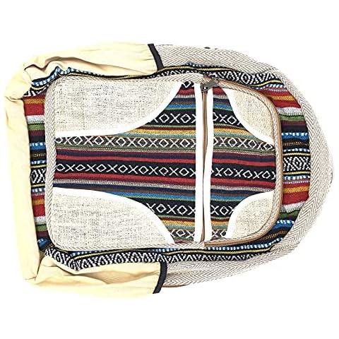 Mochila de cáñamo para portátil AB Nepal Crafts Cover